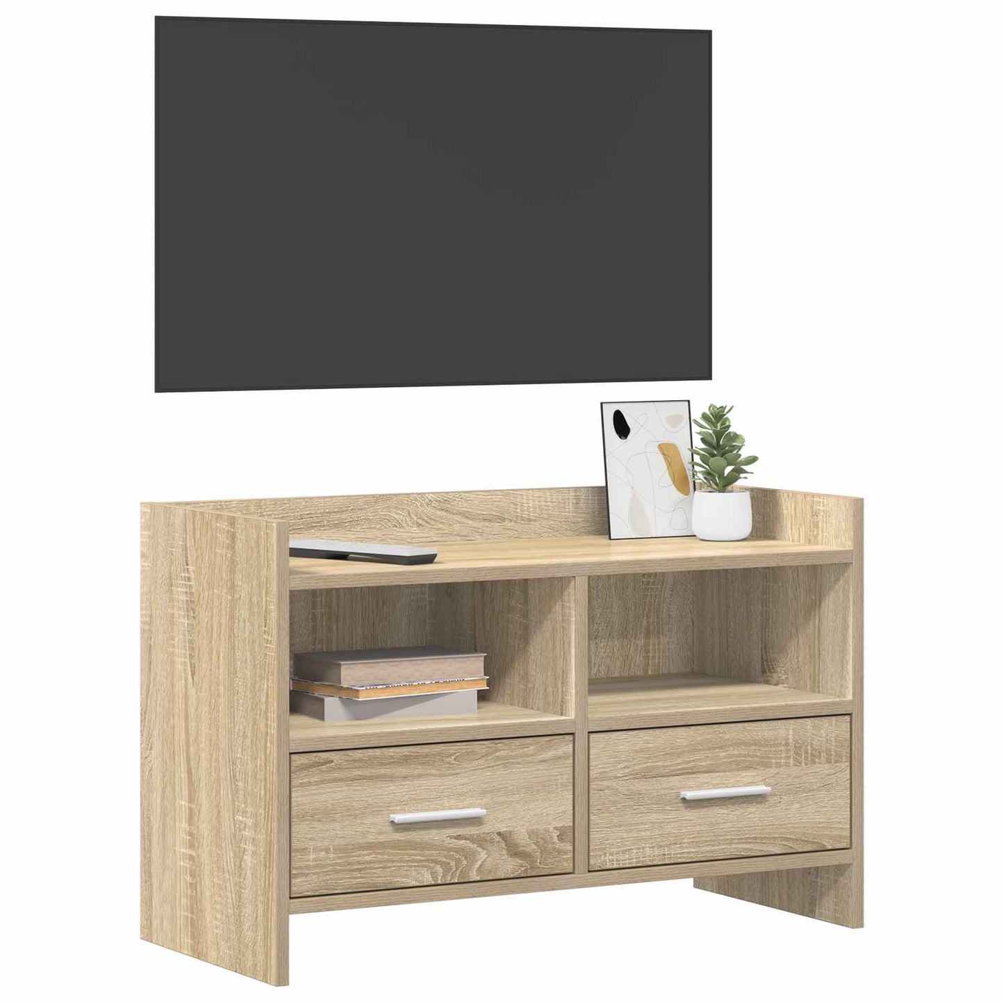 vidaXL TV Cabinet 71.5 x 33 x 47 cm Sonoma Oak Engineered Wood