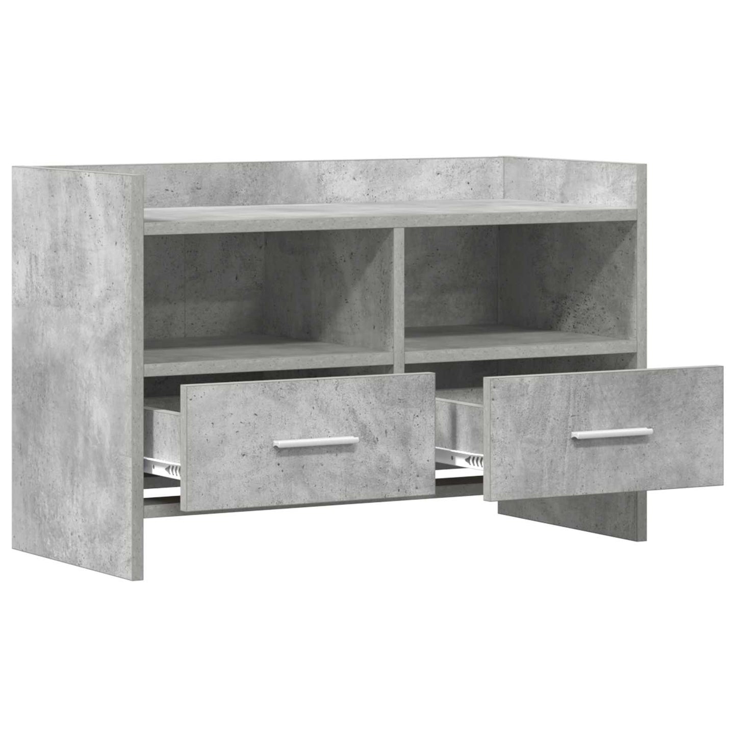 vidaXL TV Cabinet 71.5 x 33 x 47 cm Concrete Grey Engineered Wood