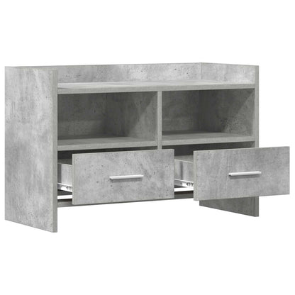 vidaXL TV Cabinet 71.5 x 33 x 47 cm Concrete Grey Engineered Wood