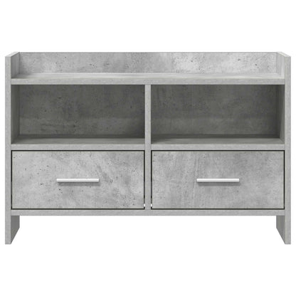 vidaXL TV Cabinet 71.5 x 33 x 47 cm Concrete Grey Engineered Wood