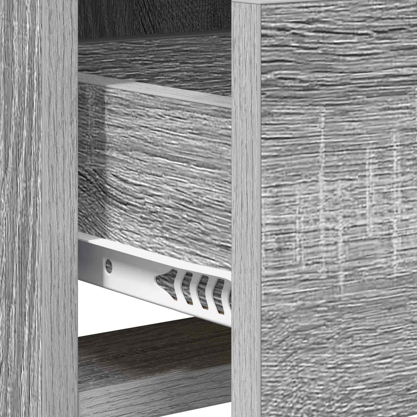 vidaXL TV Cabinet 71.5 x 33 x 47 cm Grey Sonoma Engineered Wood