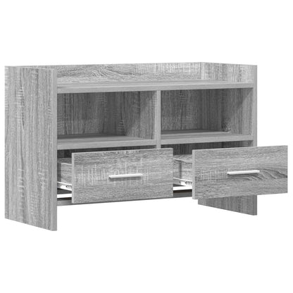 vidaXL TV Cabinet 71.5 x 33 x 47 cm Grey Sonoma Engineered Wood