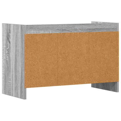 vidaXL TV Cabinet 71.5 x 33 x 47 cm Grey Sonoma Engineered Wood