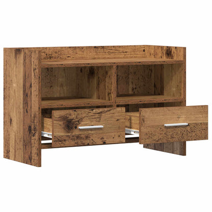 vidaXL TV Cabinet 71.5 x 33 x 47 cm Old Wood Engineered Wood