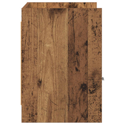 vidaXL TV Cabinet 71.5 x 33 x 47 cm Old Wood Engineered Wood