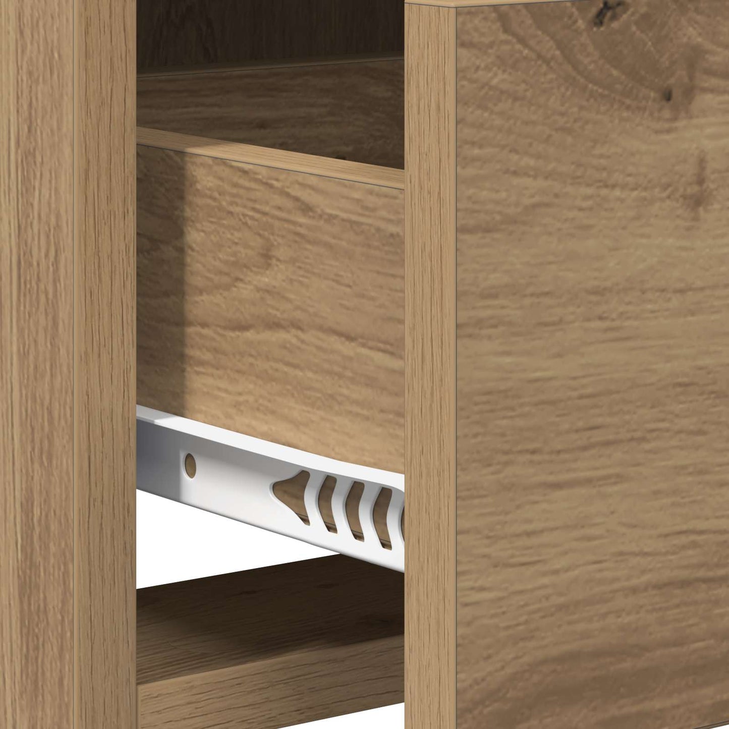 vidaXL TV Cabinet 71.5 x 33 x 47 cm Artisan Oak Engineered Wood