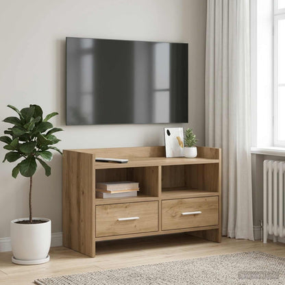 vidaXL TV Cabinet 71.5 x 33 x 47 cm Artisan Oak Engineered Wood