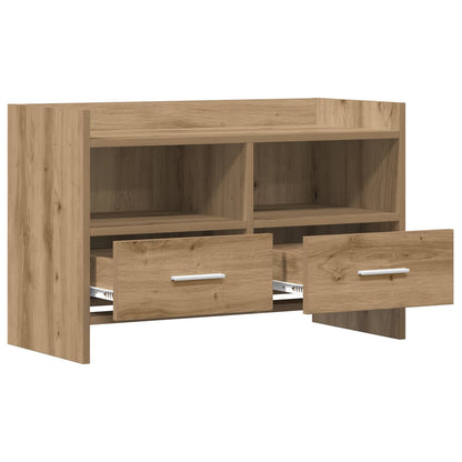 vidaXL TV Cabinet 71.5 x 33 x 47 cm Artisan Oak Engineered Wood
