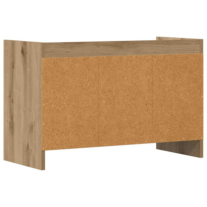 vidaXL TV Cabinet 71.5 x 33 x 47 cm Artisan Oak Engineered Wood