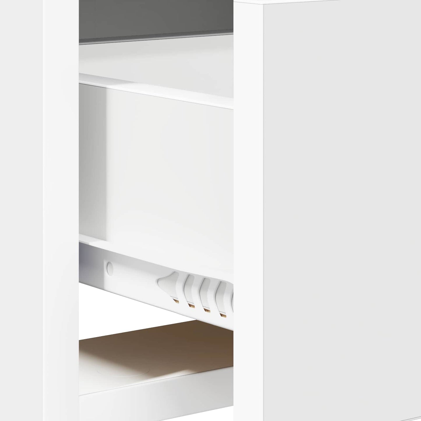 vidaXL TV Cabinet 100 x 33 x 47 cm White Engineered Wood