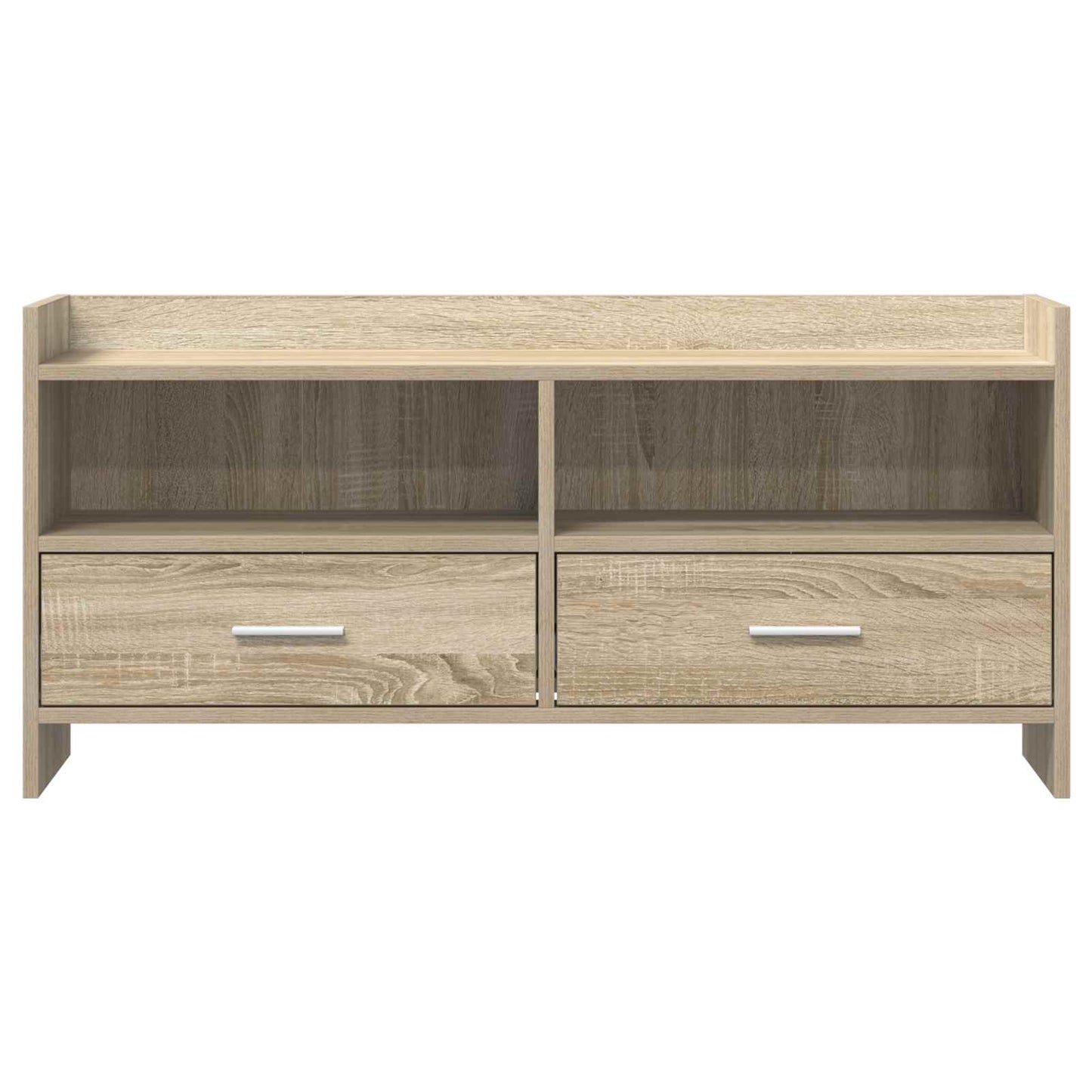 vidaXL TV Cabinet 100 x 33 x 47 cm Sonoma Oak Engineered Wood