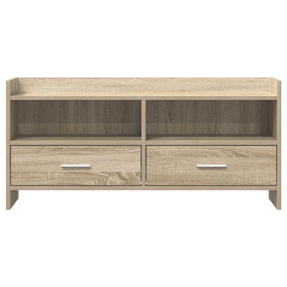 vidaXL TV Cabinet 100 x 33 x 47 cm Sonoma Oak Engineered Wood