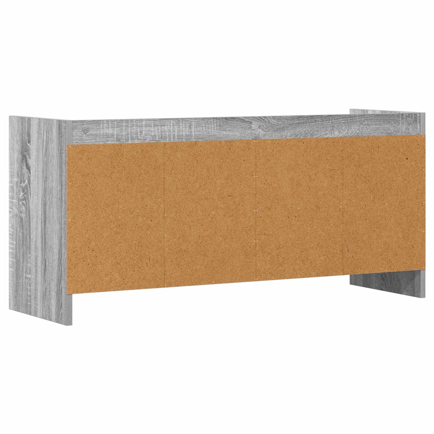 vidaXL TV Cabinet 100 x 33 x 47 cm Grey Sonoma Engineered Wood