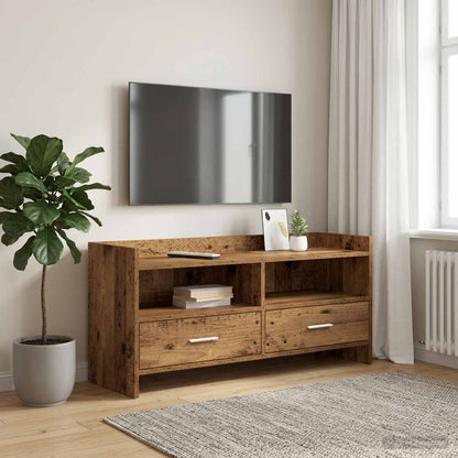 vidaXL TV Cabinet 100 x 33 x 47 cm Old Wood Engineered Wood