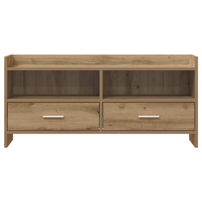 vidaXL TV Cabinet 100 x 33 x 47 cm Artisan Oak Engineered Wood
