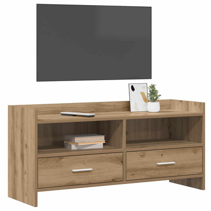 vidaXL TV Cabinet 100 x 33 x 47 cm Artisan Oak Engineered Wood