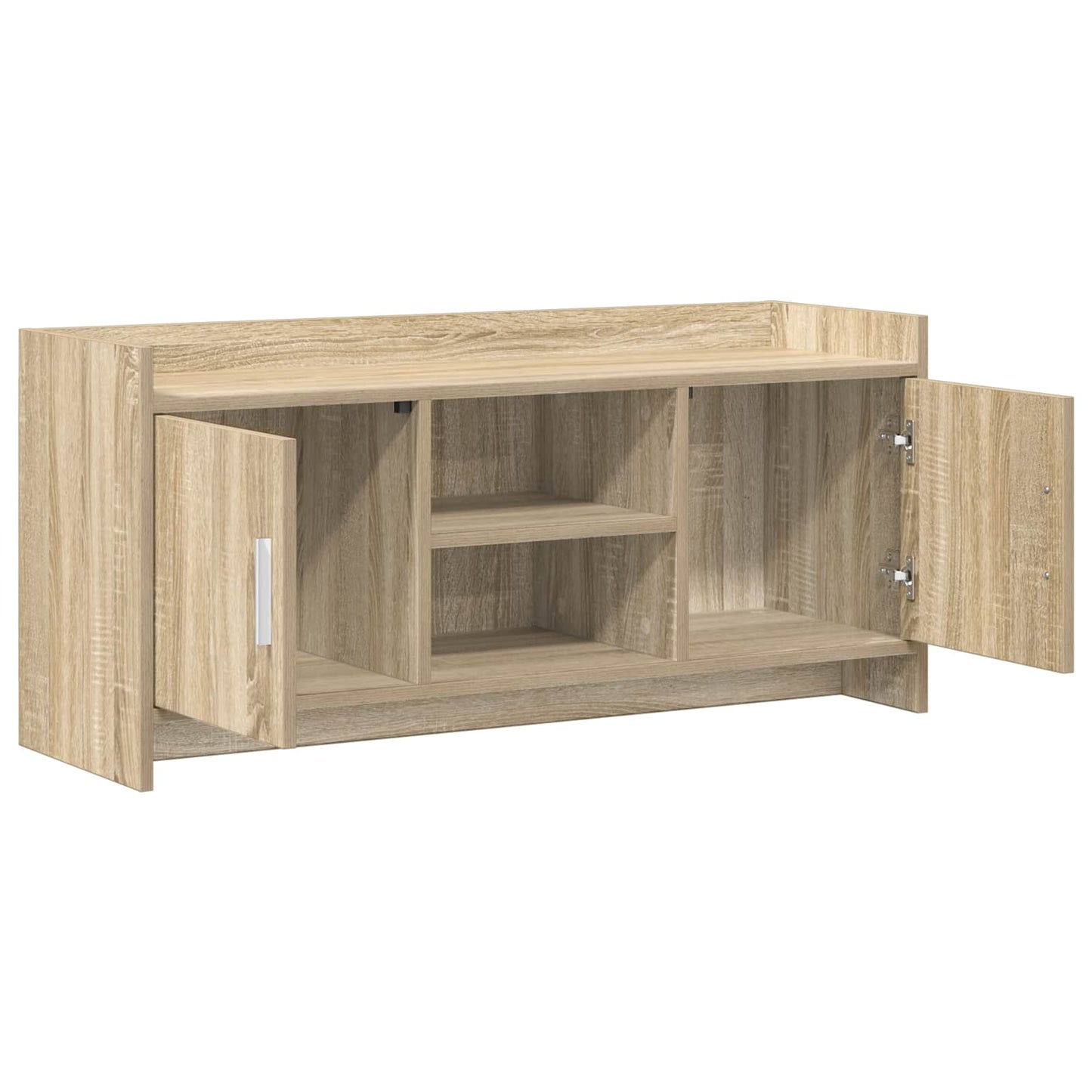 vidaXL TV Cabinet 102 x 33 x 47 cm Sonoma Oak Engineered Wood