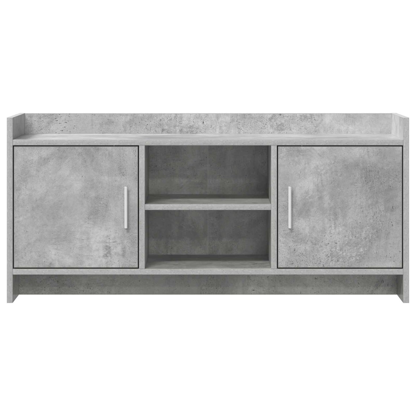 vidaXL TV Cabinet 102 x 33 x 47 cm Concrete Grey Engineered Wood