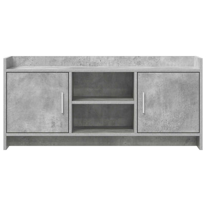 vidaXL TV Cabinet 102 x 33 x 47 cm Concrete Grey Engineered Wood
