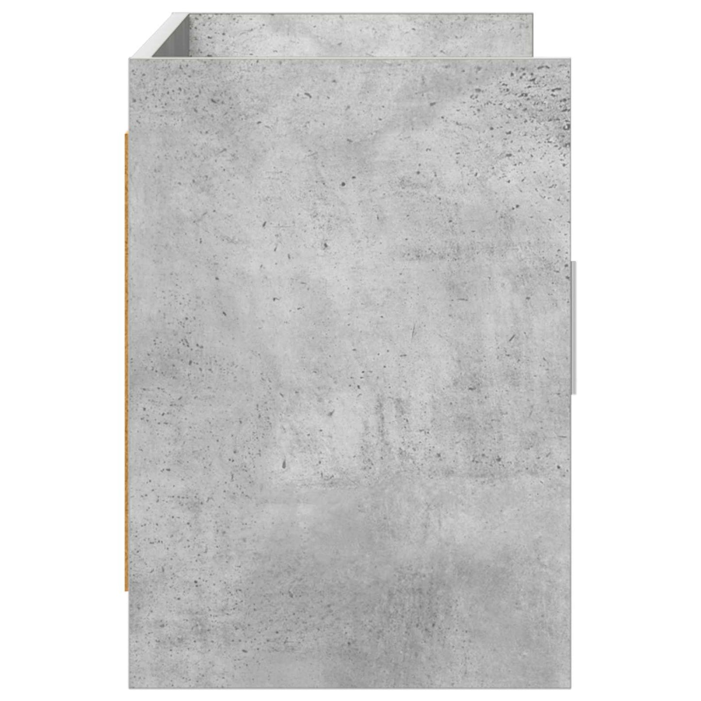 vidaXL TV Cabinet 102 x 33 x 47 cm Concrete Grey Engineered Wood