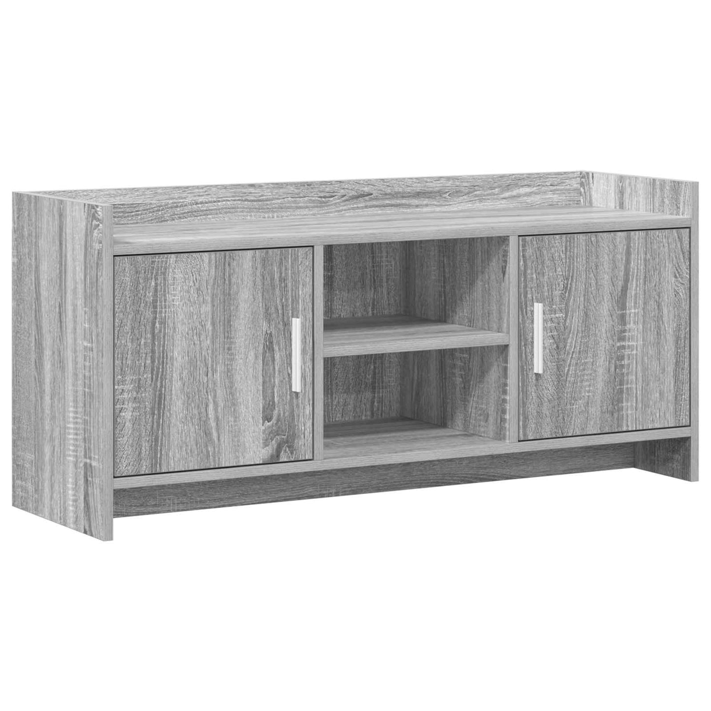 vidaXL TV Cabinet 102 x 33 x 47 cm Grey Sonoma Engineered Wood