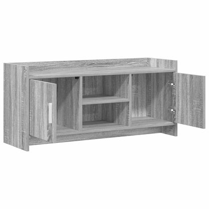vidaXL TV Cabinet 102 x 33 x 47 cm Grey Sonoma Engineered Wood