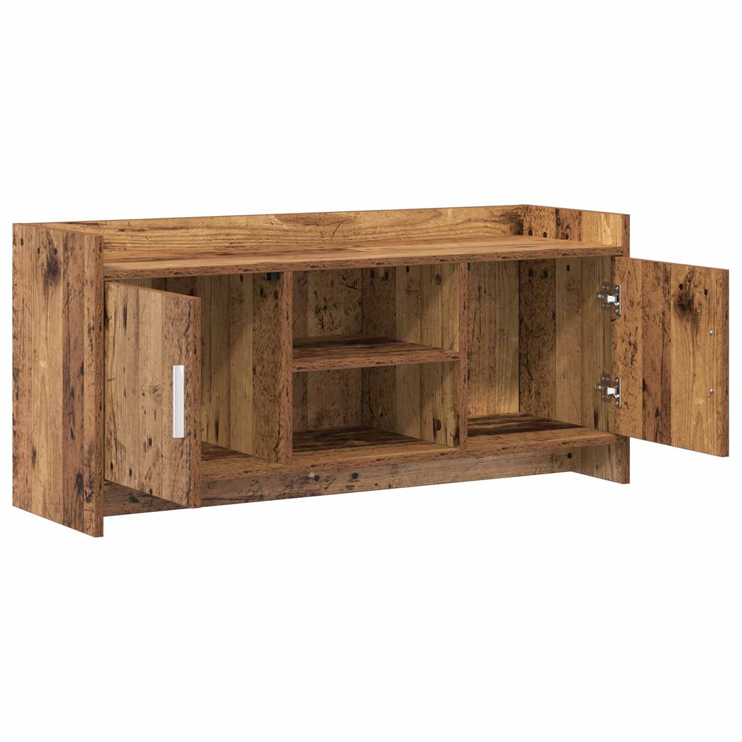 vidaXL TV Cabinet 102 x 33 x 47 cm Old Wood Engineered Wood