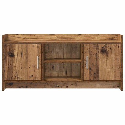 vidaXL TV Cabinet 102 x 33 x 47 cm Old Wood Engineered Wood