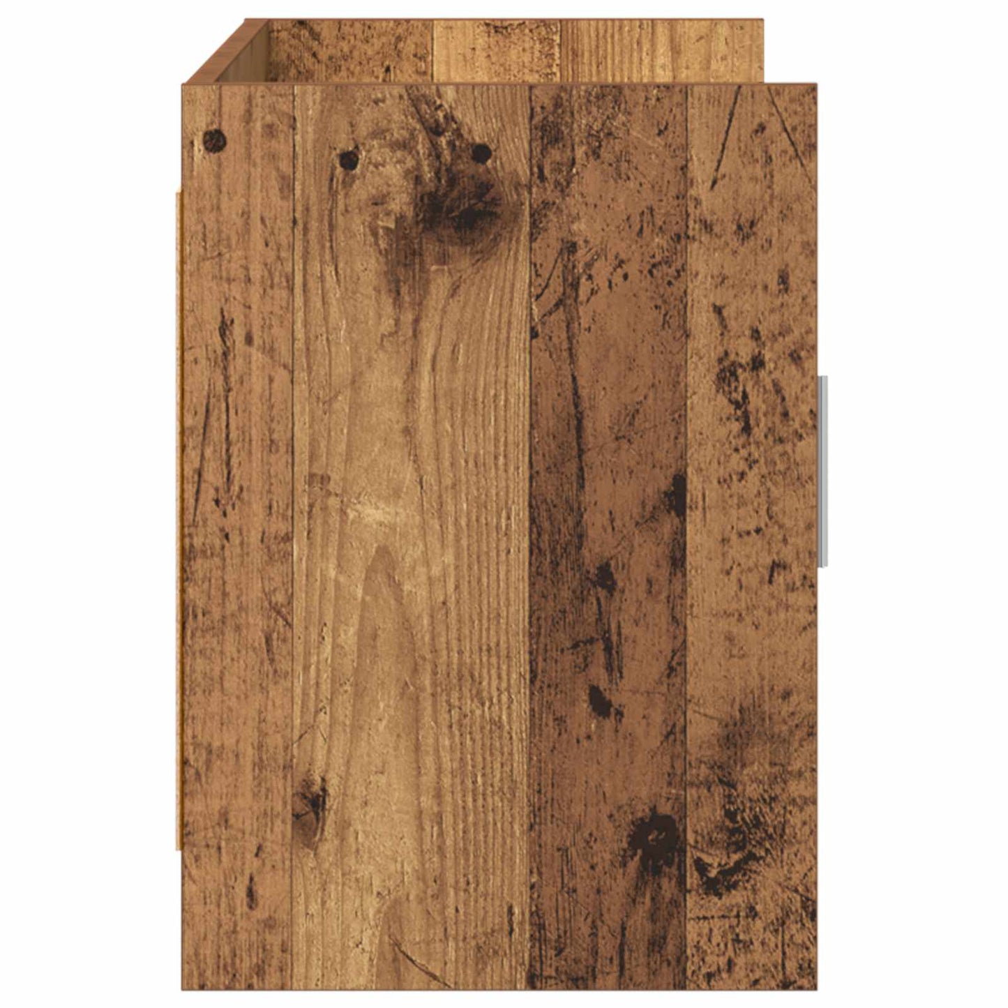 vidaXL TV Cabinet 102 x 33 x 47 cm Old Wood Engineered Wood