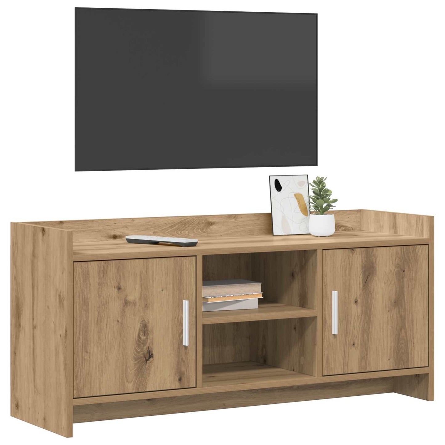 vidaXL TV Cabinet 102 x 33 x 47 cm Artisan Oak Engineered Wood