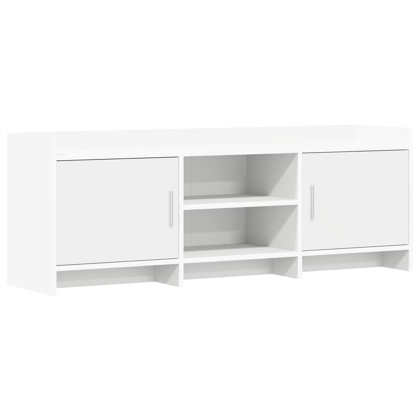vidaXL TV Cabinet 130 x 33 x 47 cm White Engineered Wood