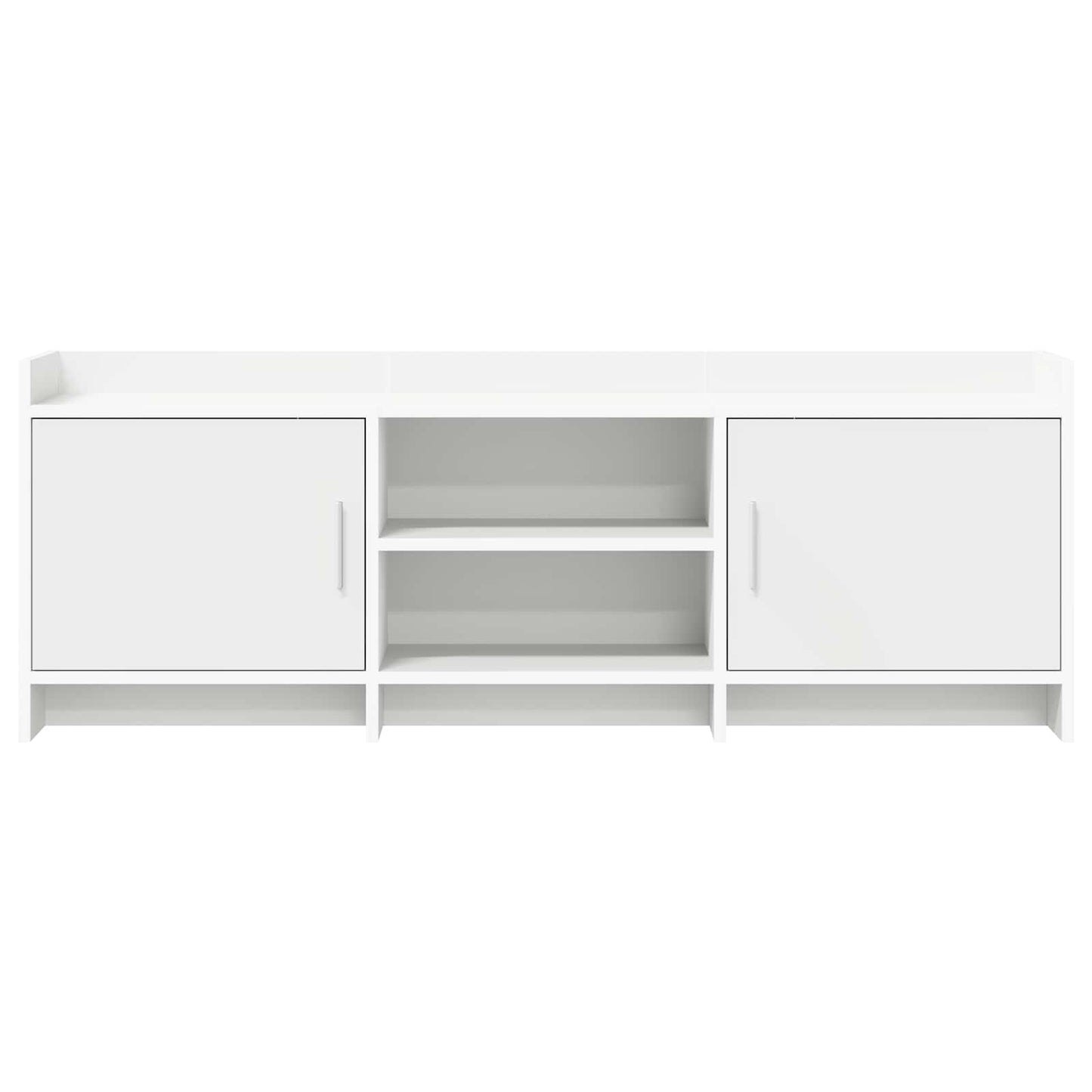 vidaXL TV Cabinet 130 x 33 x 47 cm White Engineered Wood
