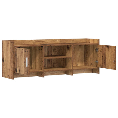 vidaXL TV Cabinet 130 x 33 x 47 cm Old Wood Engineered Wood