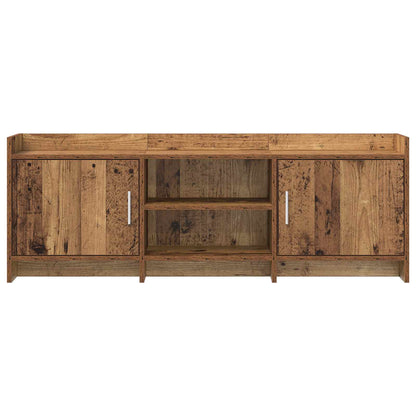 vidaXL TV Cabinet 130 x 33 x 47 cm Old Wood Engineered Wood