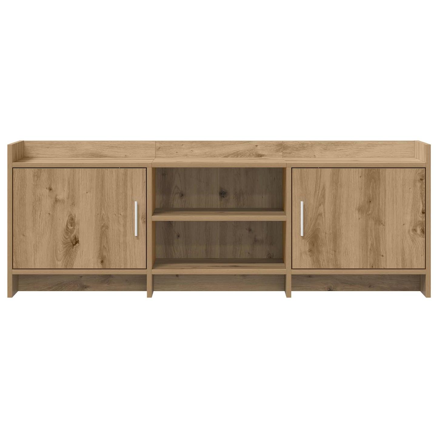 vidaXL TV Cabinet 130 x 33 x 47 cm Artisan Oak Engineered Wood