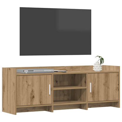 vidaXL TV Cabinet 130 x 33 x 47 cm Artisan Oak Engineered Wood