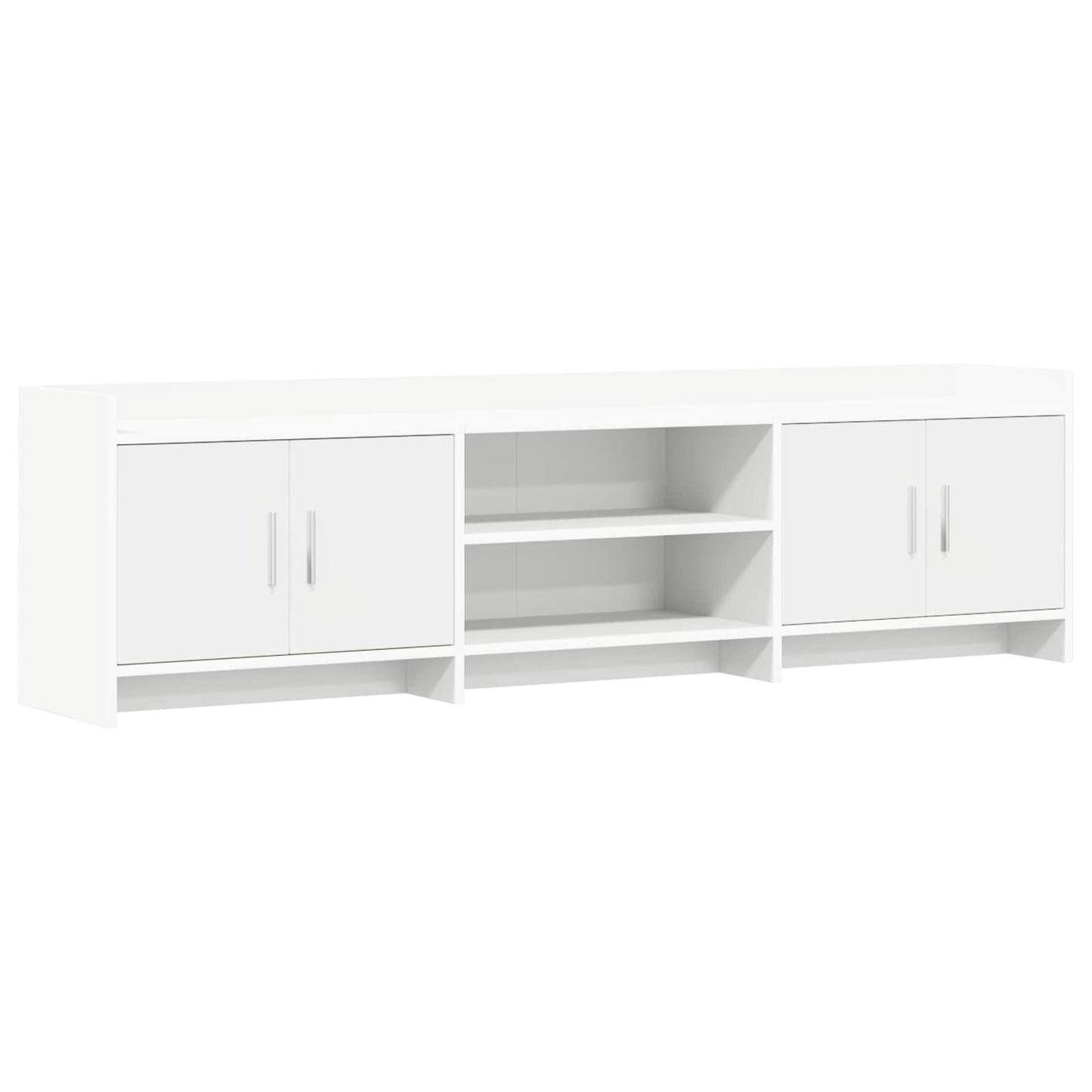 vidaXL TV Cabinet 168 x 33 x 47 cm White Engineered Wood