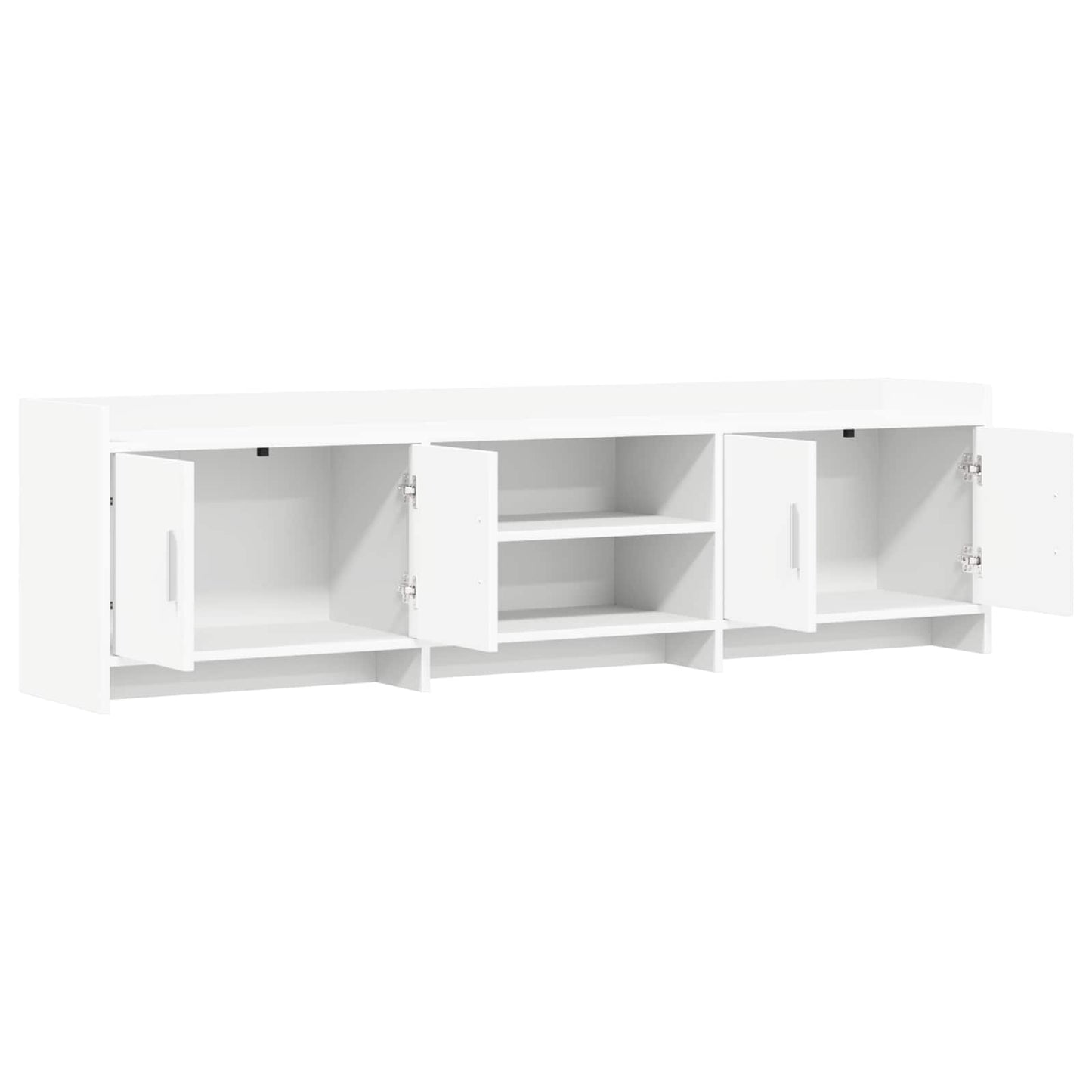 vidaXL TV Cabinet 168 x 33 x 47 cm White Engineered Wood