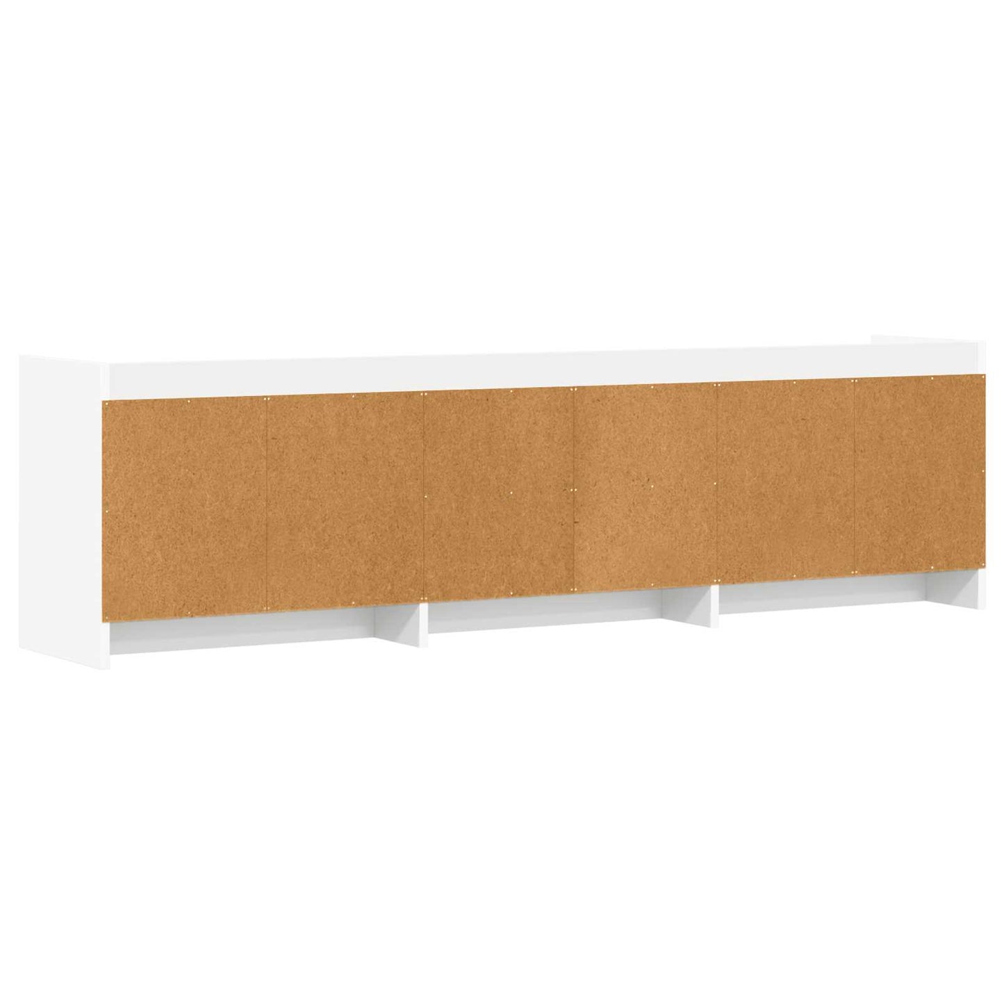 vidaXL TV Cabinet 168 x 33 x 47 cm White Engineered Wood