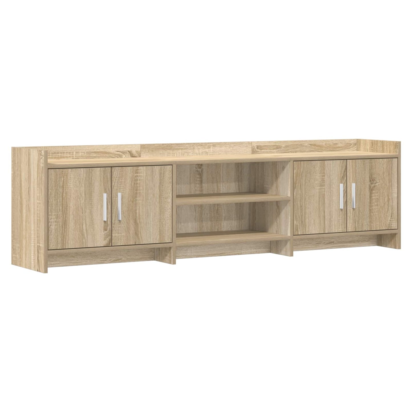 vidaXL TV Cabinet 168 x 33 x 47 cm Sonoma Oak Engineered Wood