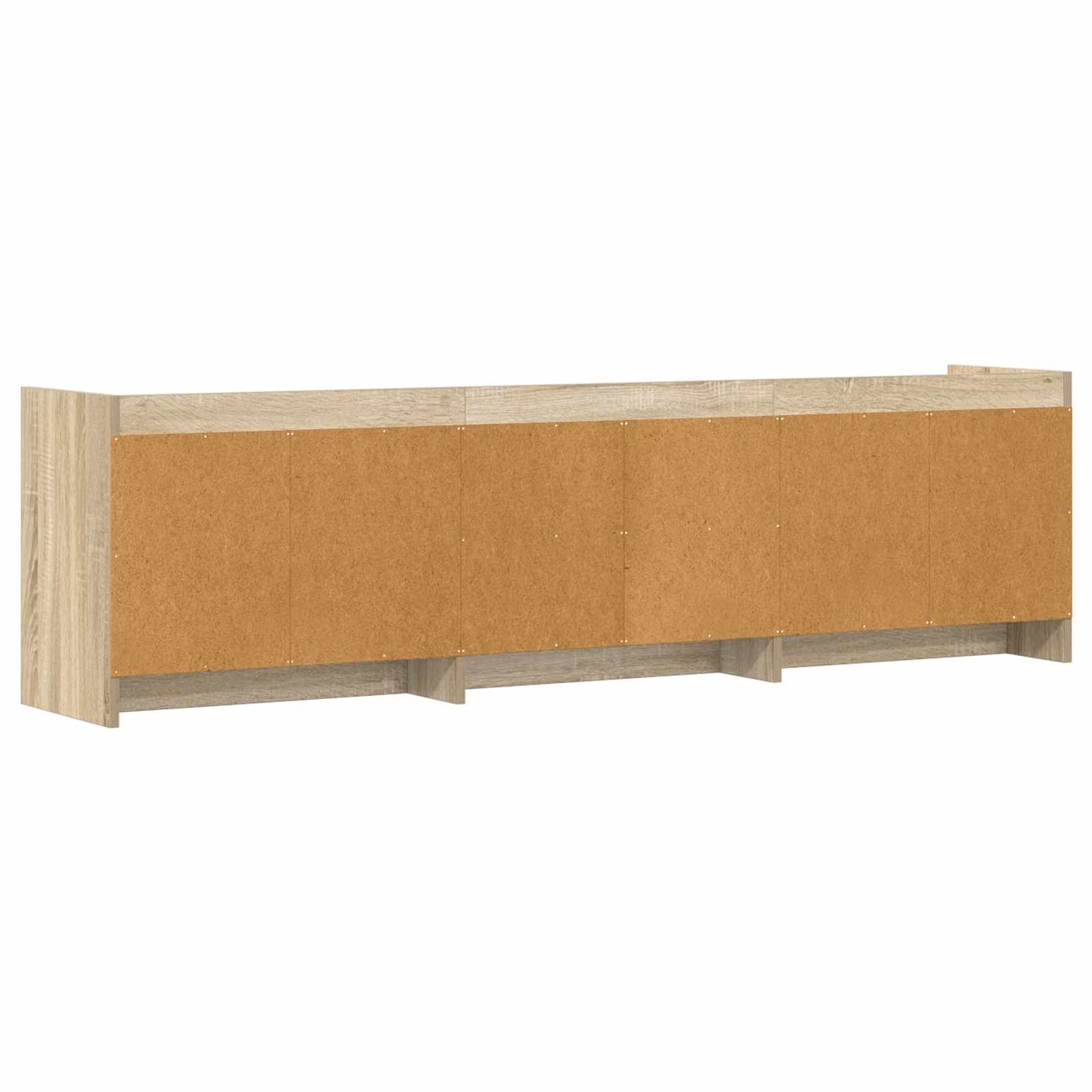 vidaXL TV Cabinet 168 x 33 x 47 cm Sonoma Oak Engineered Wood