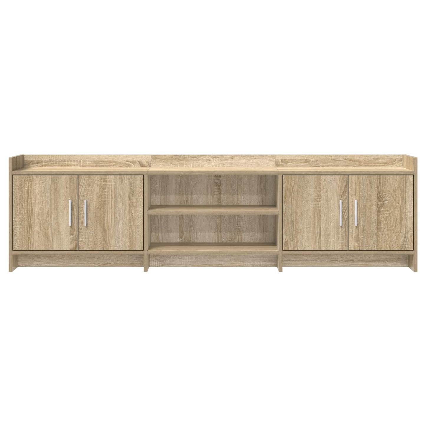 vidaXL TV Cabinet 168 x 33 x 47 cm Sonoma Oak Engineered Wood
