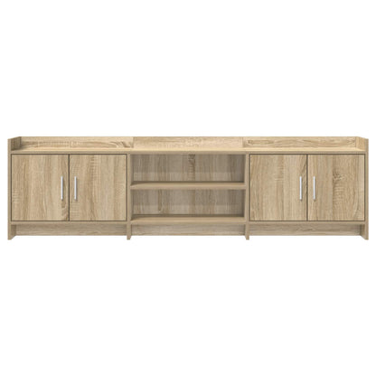 vidaXL TV Cabinet 168 x 33 x 47 cm Sonoma Oak Engineered Wood