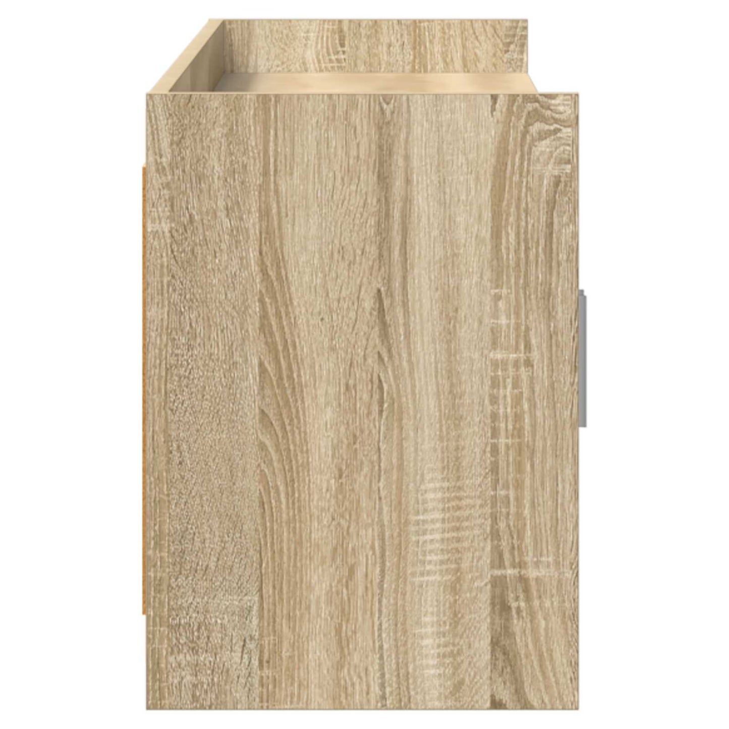 vidaXL TV Cabinet 168 x 33 x 47 cm Sonoma Oak Engineered Wood