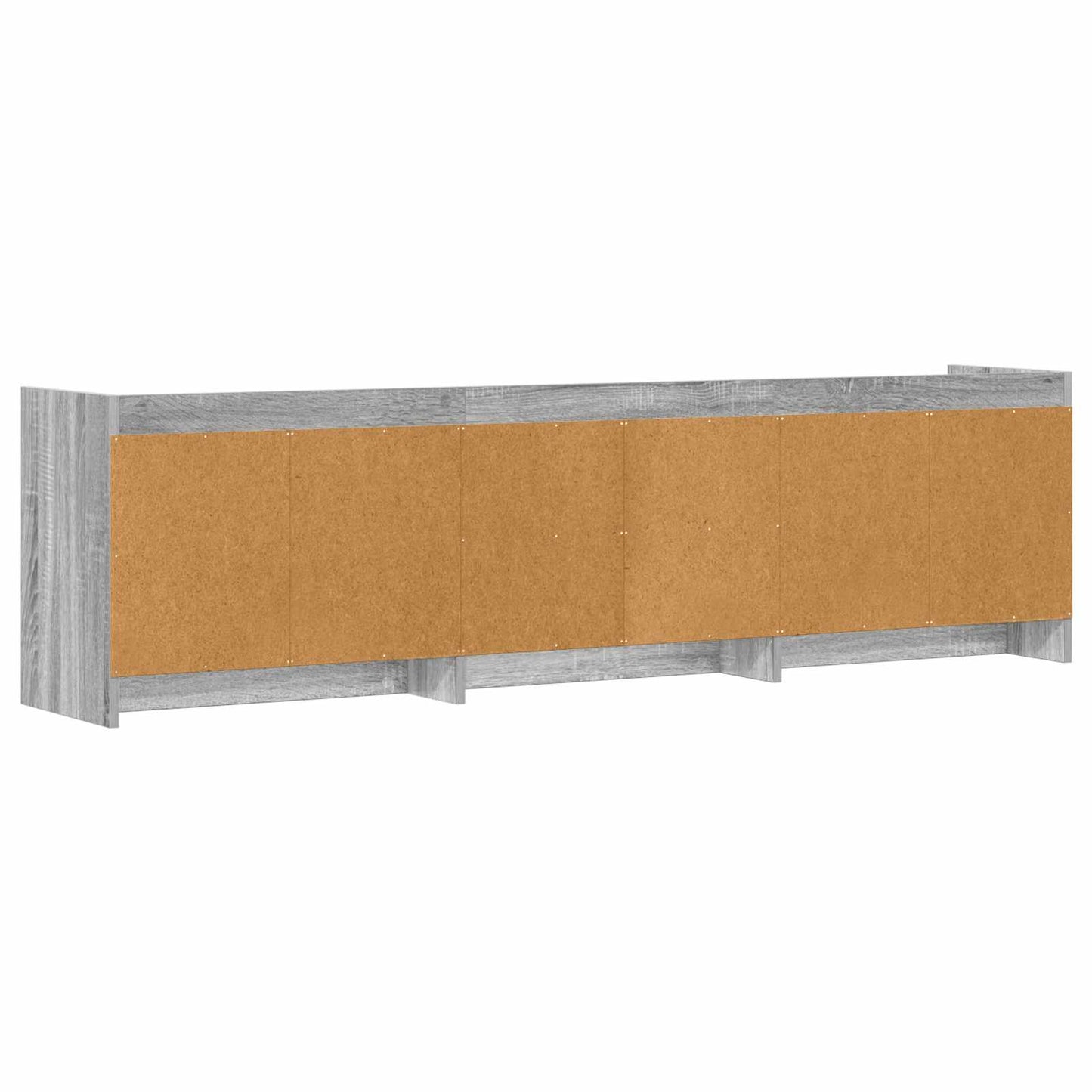 vidaXL TV Cabinet 168 x 33 x 47 cm Grey Sonoma Engineered Wood
