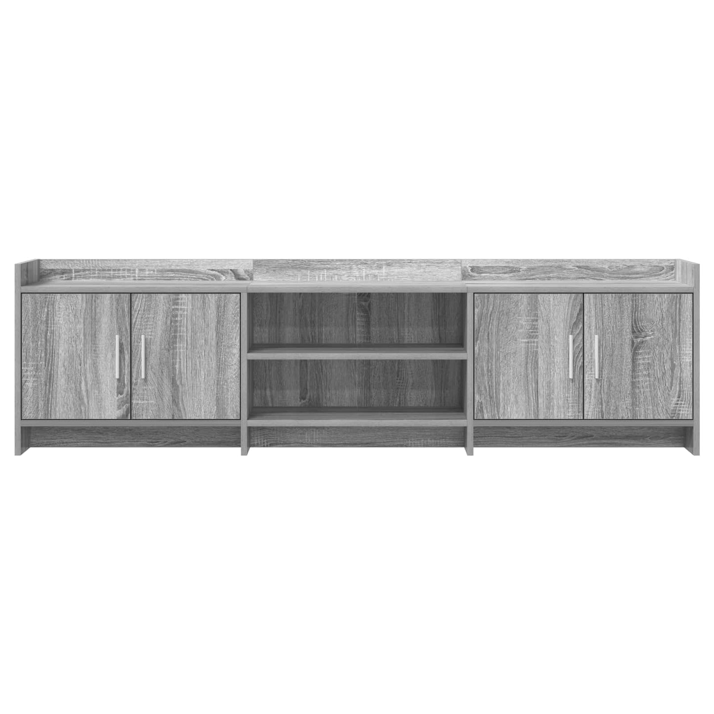 vidaXL TV Cabinet 168 x 33 x 47 cm Grey Sonoma Engineered Wood