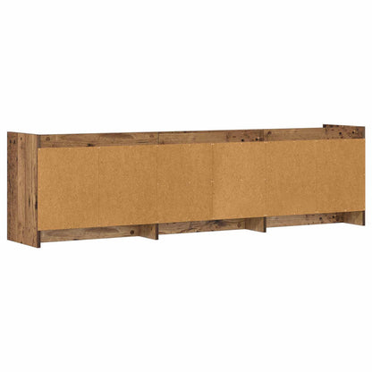 vidaXL TV Cabinet 168 x 33 x 47 cm Old Wood Engineered Wood