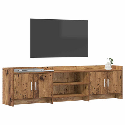 vidaXL TV Cabinet 168 x 33 x 47 cm Old Wood Engineered Wood