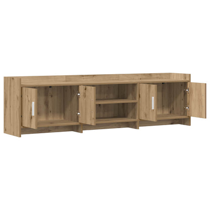vidaXL TV Cabinet 168 x 33 x 47 cm Artisan Oak Engineered Wood