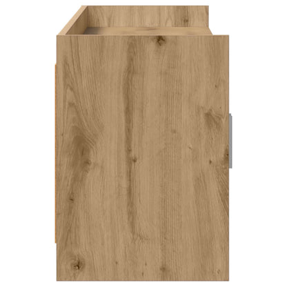 vidaXL TV Cabinet 168 x 33 x 47 cm Artisan Oak Engineered Wood